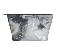 Pastel De Salpicaduras Abstractas De Mármol Gris, Bolsa de artículos de tocador Bolsa de Maquillaje Bolsa de cosméticos Bolsa de artículos de tocador de Viaje portátil