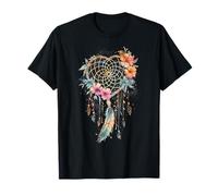 Pastel Dream Catcher Feathers Tribal Native American Camiseta