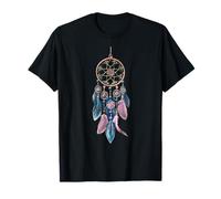 Pastel Dream Catcher Feathers Tribal Native American Camiseta