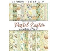 PASTEL EASTER: Scrapbook Papers With Antique & Vintage Images For Spring and Easter, With Bunnies, Lambs, Flower Meadows, Egg Baskets | Cute Shabby ... DIY Projects, Kids' Crafts, Card Decoration