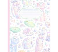 Pastel Golf Composition Notebook: Cute Preppy Golf Aesthetic Lined Journal for Girls & Women