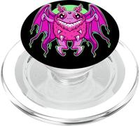 Pastel Goth Lindo Creepy 3 Ojos Mothman Bestia Kawaii Cryptid PopSockets PopGrip para MagSafe