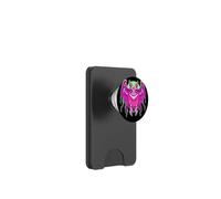 Pastel Goth Lindo Creepy 3 Ojos Mothman Bestia Kawaii Cryptid PopSockets PopWallet para MagSafe