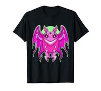 Pastel Goth Lindo Espeluznante Mothman Monster Kawaii Cryptid Camiseta