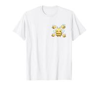 Pastel Kawaii Cute Bumblebee Family Save the Bees Camiseta