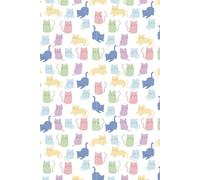 Pastel Kittens Notebook: Perfect for doodling, journaling, memos, and creative writing on the go - features 200 lined pages, A5 size for easy ... cover that's both durable and eye-catching.