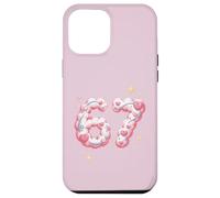 Pastel Lindo 67 Nubes Kawaii Día de San Valentín Niñas Humor Carcasa para iPhone 12 Pro MAX