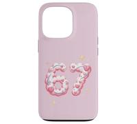 Pastel Lindo 67 Nubes Kawaii Día de San Valentín Niñas Humor Carcasa para iPhone 13 Pro