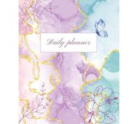 Pastel Marble Lined Journal & Notebook: Elegant Gold and Floral Design | 110 Lined Pages for Writing, Notes, and Daily Use