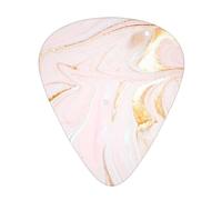 Pastel Marmoleado Ajustado,12 púas de guitarra, 3 grosores diferentes para guitarra acústica, bajo y ukelele