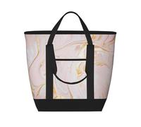 Pastel Marmoleado Ajustado,Bolsas de almuerzo de gran capacidad, bolsa de mano térmica para mujeres, hombres, trabajo, picnic, viajes.