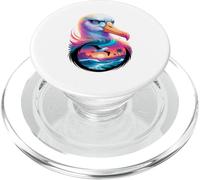 Pastel Paint Art Albatros PopSockets PopGrip para MagSafe