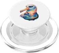 Pastel Paint Art Albatros PopSockets PopGrip para MagSafe
