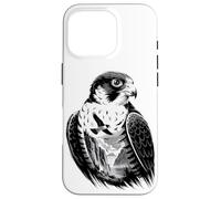 Pastel Paint Art Halcón Peregrino Halcones Carcasa para iPhone 16 Pro