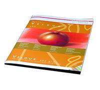 Pastel Papel Velour bloque blanco 260 g/m², 36 x 48 cm, 10blatt