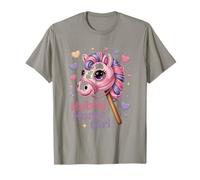 Pastel Pony Hobby Horse Girl, Amante de la equitación Camiseta