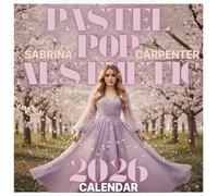 Pastel Pop Aesthetic Calendar 2026: Playful colors, youthful charm, and modern star vibes
