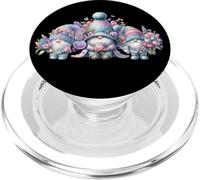 Pastel Spring Gnomes For Grandma Life Floral Lilac Flowers PopSockets PopGrip para MagSafe