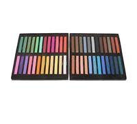 Pastel Suave, Tiza Pastel con Exquisito set de Embalaje Cuadrado Perfecto para Pinturas Coloridas y Expresivas Principiantes, Profesionales y Artistas(48 piezas)