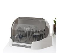 Pastelera De Biberón, Almacenamiento De Botella A Prueba De Polvo Con Bandeja De Goteo Extraíble, Rejilla De Secado Portátil De Biberones, Caja De Almacenamiento De Botellas Para Niños Pequeños