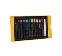 Pasteles Al óleo de Colores Pesados para Suministros de Arte, Conjunto de Dibujo de Pintura, 12 a 36 Herramientas Creativas Cilíndricas (12 colores)