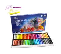 Pasteles al óleo - Juego de pasta de ica vívida no tóxica | Colores y descoloridos para niños, estudiantes, profesionales | Pasteles al óleo para niños en edad preescolar