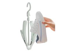 Pasteles colgantes de zapatos rotativos: colgador secado multifunción portátil con gancho ropa | Soporte organizador a prueba viento, estante para colgar ahorro espacio almacenamiento calzado, viaje o