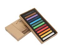 Pasteles de artista cuadrados, 24 36 48 Conjunto de colores surtidos Cuadrados de dibujo de tiza cuadrada en colores pastel suaves para estudios profesionales en colores pastel(12 colores)