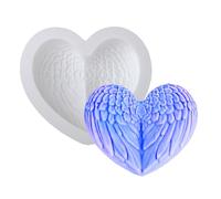 Pasteles De Cumpleaños De Galletas De Navidad | Cabinas De Cocina De Silicona - Formas De Fondant En Forma De Corazón Para Chocolates Y Decoración | Detalles De Plumas Realistas Para Parejas Y