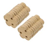 Pasteles de Moxa con Diseño de Flor Marrón, 20 Piezas para Acupuntura | Moxa Tradicional, Forma Floral, Uso en Terapia, Compactas y Ligeras, para Dispositivos, Caja Eléctrica
