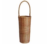 Pasteles paraguas, soporte paraguas, soporte para paraguas de ratán, estante de cesta de mimbre, bastón de almacenamiento, oficina, decoración de la vida, corredor, coincidencia de pasillos, 52 * 21