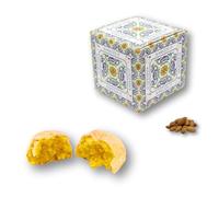 Pastelitos de almendra artesanales, con MANDARINA - Dulces típicos sicilianos - Repostería tradicional italiana - Caja regalo kg 1 - RAREZZE: pedidos, preparados, horneados, enviados