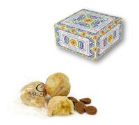 Pastelitos de almendra artesanales - Dulces típicos sicilianos - Repostería tradicional italiana - Caja regalo 400 g - RAREZZE: pedidos, preparados, horneados, enviados