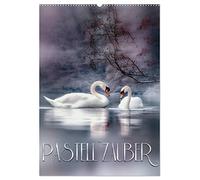 Pastell-Zauber (Wandkalender 2026 DIN A2 hoch), CALVENDO Monatskalender: Balsam für die Seele ... nimm dir Zeit und genieße den Moment...