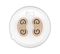 Pastidea - Cortador de bronce y POM Giglio Rigato compatible con Philips Pasta Maker Avance y Serie 7000