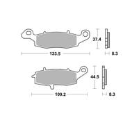 PASTIGLIE BREMBO SP07KA18SP