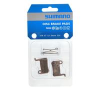 Pastiglie freno bici metallica e molla con coppiglia (paio) M06 Shimano BR-M