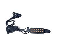 Pastilla Acústica De Sonido Guitarra 12 Orificios Con Sintonizador Tono Volumen Amplificador Transductor Amplificador Transductor Guitarra
