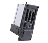 Pastilla Acústica Principiantes Ecualizador piezoeléctrico de tres bandas con preamplificador y pastilla de sillín para zurdos EQ 505 para guitarra acústica