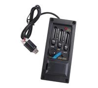Pastilla Acústica Principiantes EQ 505 de preamplificador ecualizador piezoeléctrico de 3 bandas para guitarra acústica para zurdos