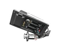 Pastilla Acústica Principiantes EQ 505R con cubierta protectora Preamplificador de guitarra acústica de tres bandas Ecualizador Accesorios para instrumentos musicales