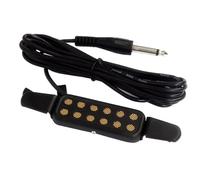 Pastilla De Acustica Amplificador Transductor De Pastilla De Guitarra Acústica Profesional Pastilla De Guitarra Con Orificio De Sonido Pastilla De Instrumentos Musicales Para Guitarra