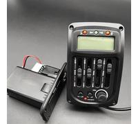 Pastilla De Acustica Pastilla De Preamplificador De Guitarra Acústica Ecualizador EQ De 3 Bandas Sintonizador LCD Con Reverberación/retardo/coro/parte De Guitarra Ancha(GS3)