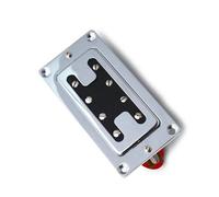 Pastilla De Bajo Eléctrico Humbucker En Miniatura Con Mástil/puente De 8 Orificios Puente de guitarra eléctrica pastilla eléctrica(Chrome)