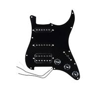 Pastilla De Bobina Simple Para Guitarra Eléctrica, Golpeador Precableado, Placa Antiarañazos (Color : SSH15)