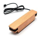 Pastilla de boca con transductor eléctrico de guitarra acústica con madera de haya maciza auténtica