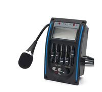Pastilla De Cinco Etapas, Pastilla Piezoeléctrica EQ De Guitarra Acústica Folk Con Afinación De Micrófono