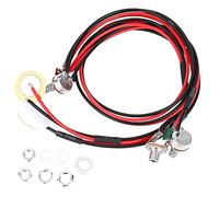 Pastilla de contacto piezoeléctrico, doble con control volumen y tono 6.35 mm, transductor para guitarra acústica, ukelele y mandolina en estudio conciertos músicos