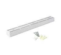Pastilla de Cuchillo Magnetico Blanco Multiproposito, Soporte de Cuchillo, Soporte Para Utensilios de Cocina, Soporte de Herramientas - 360mm x 40mm x 25mm de Espesor
