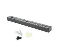 Pastilla de Cuchillo Magnetico Negro Multiproposito, Soporte de Cuchillo, Soporte Para Utensilios de Cocina, Soporte de Herramientas - 360mm x 40mm x 25mm de Espesor